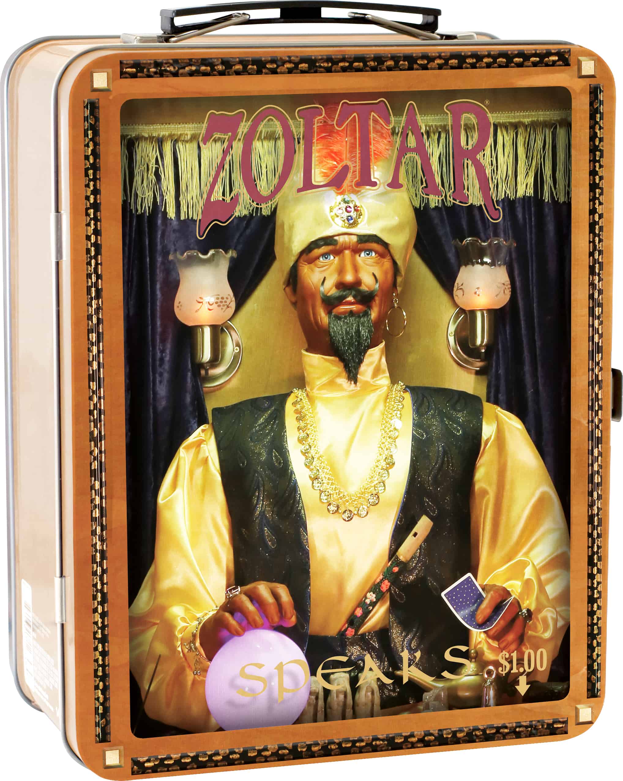 Aquarius (NMR) Debuts Zoltar Lunch Box, Talking Keychain, & Other Licensed Products at Toy Fair, New York