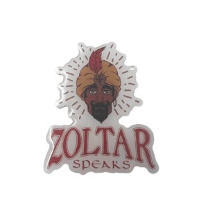 Zoltar Speaks Pin - White